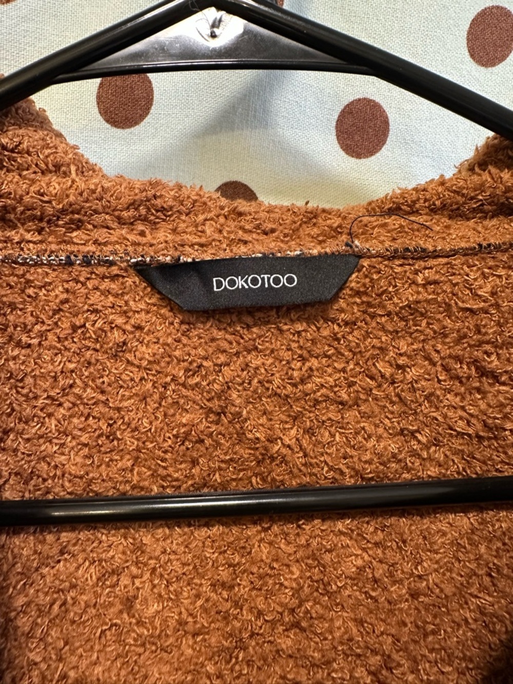 Dokotoo Womens Plaid Shacket, Size 2XL, Like New - Picture 6 of 7